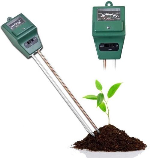 پی اچ متر خاک عقربه ای سه کاره